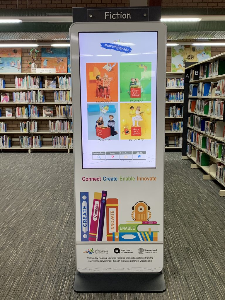 library information kiosk